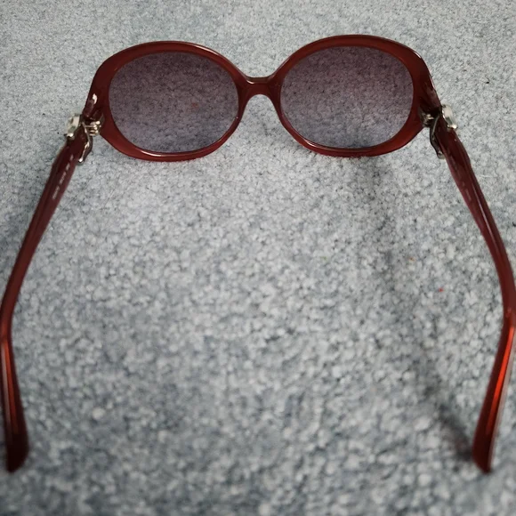 Fendi Burgundy Sunglasses - Picture 5 of 7